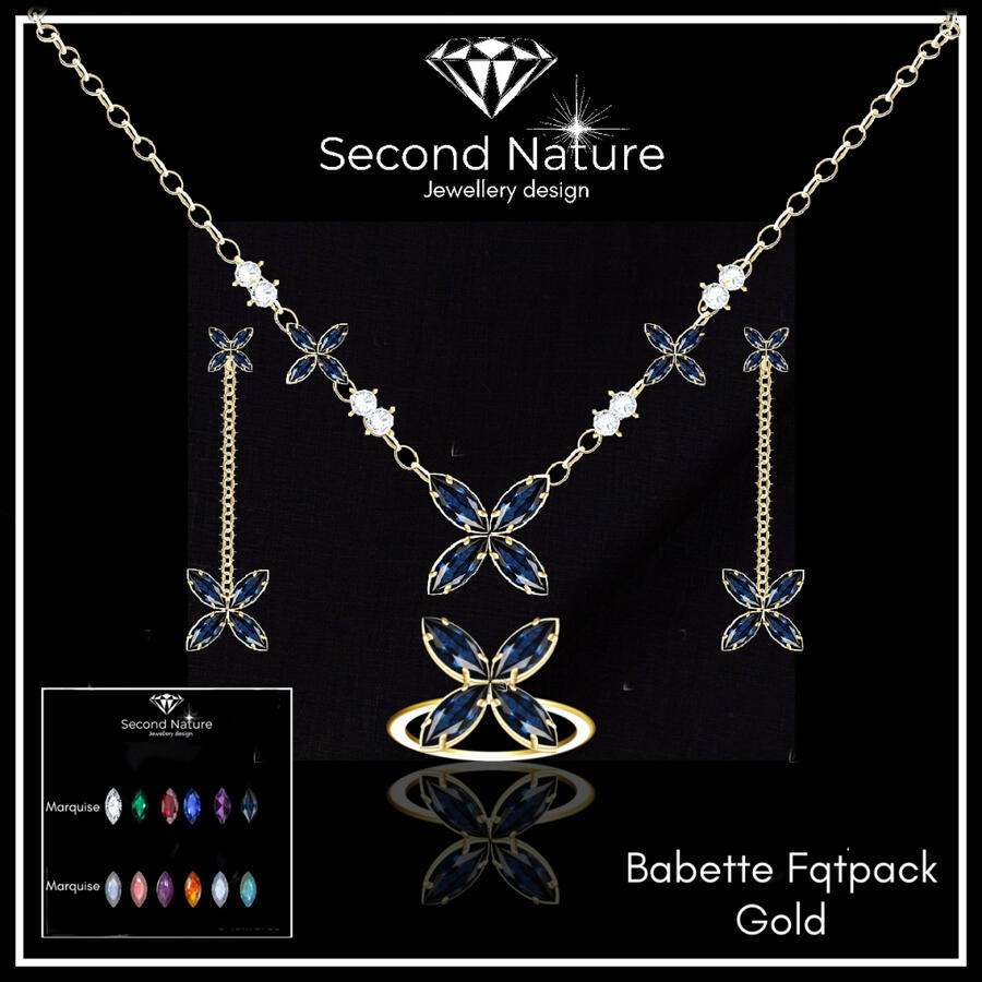 Second Nature Jewellery Design Babette Fatpack Gold Second Nature Jewellery Design Babette Fatpack Gold