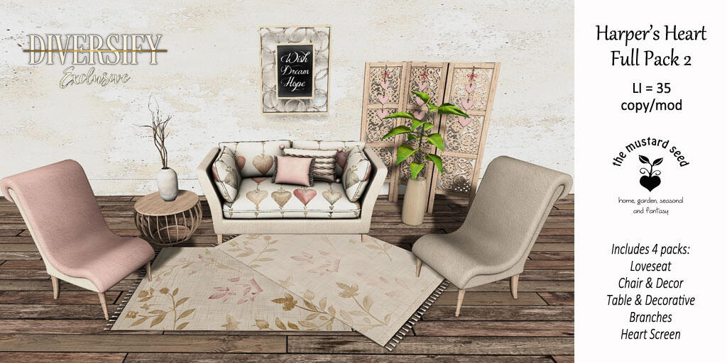 The Mustard Seed Harper's Heart Full Pack The Mustard Seed Harper's Heart Full Pack